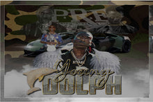 Load image into Gallery viewer, YOUNG DOLPH PNG SUBLIMATION DESIGN
